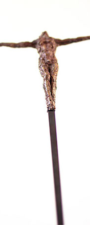 Crocodile, Sculpture en métal par Thomas Waroquier steel 