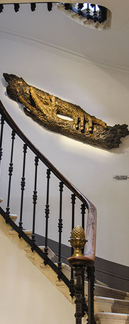 Crocodile, Sculpture en métal par Thomas Waroquier steel 